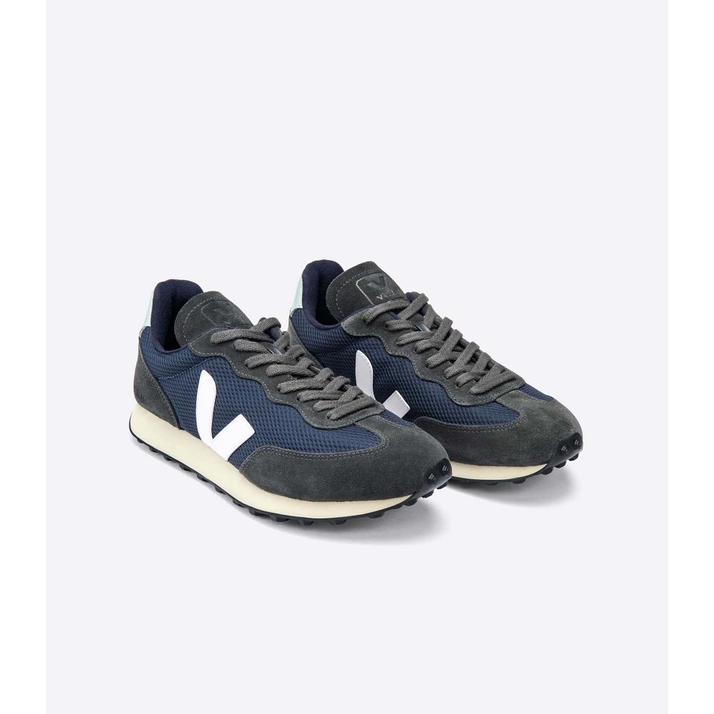 Veja RIO BRANCO ALVEOMESH Women's Running Shoes Navy | NZ 415FDN